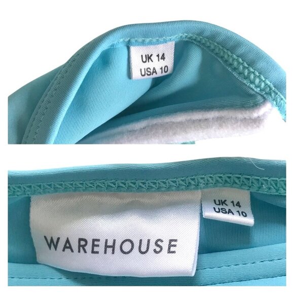 Blue bikini sets, Warehouse UK, Size US 10 - Picture 5 of 10